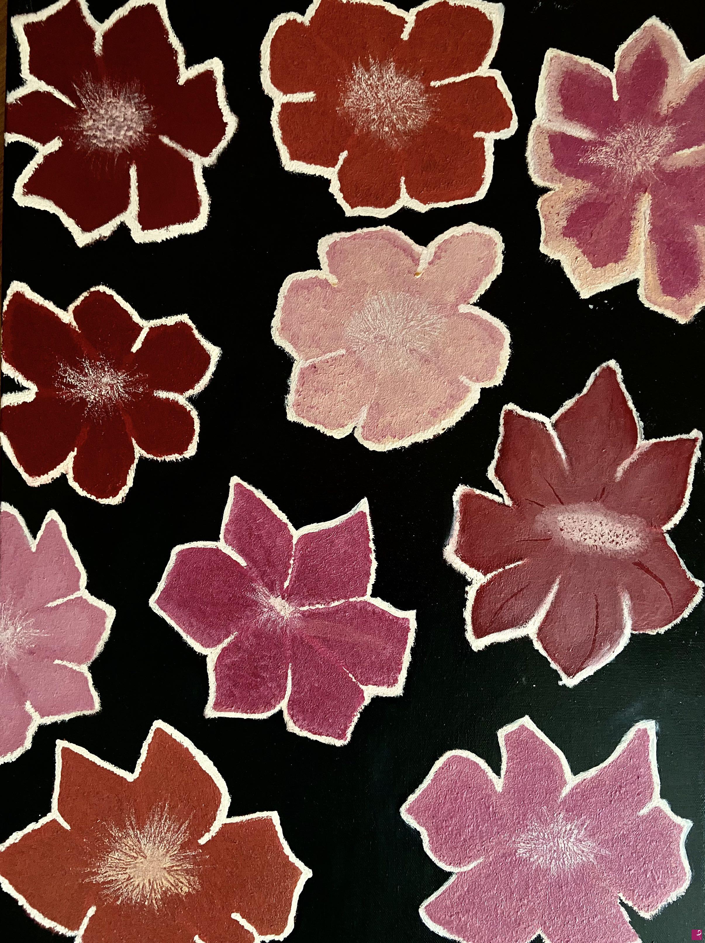 quadri in vendita online - fiori rosa