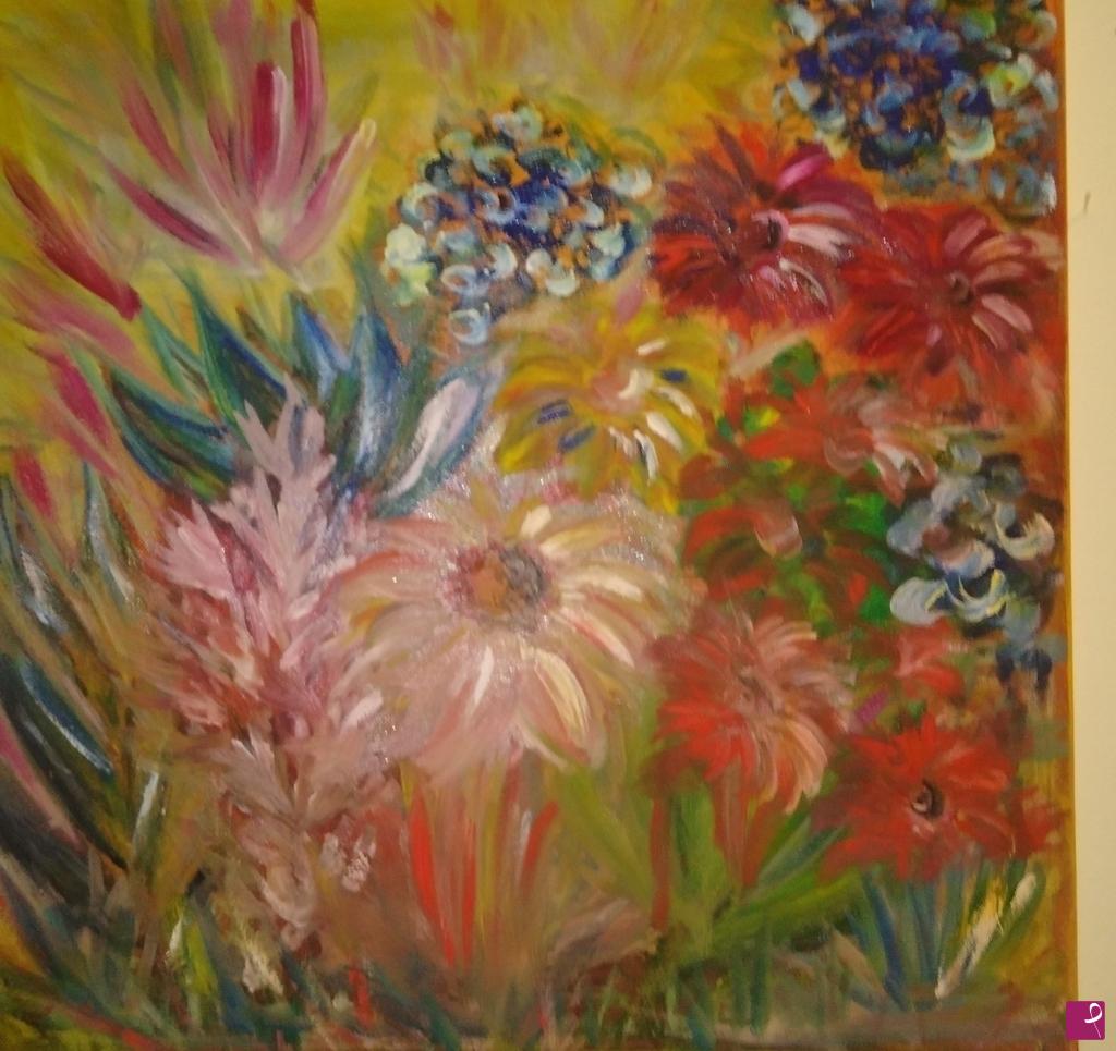 quadri in vendita online - Fiori selvatici