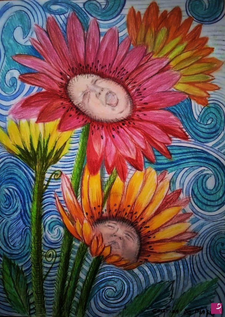 quadri in vendita online - fiori sofferenti