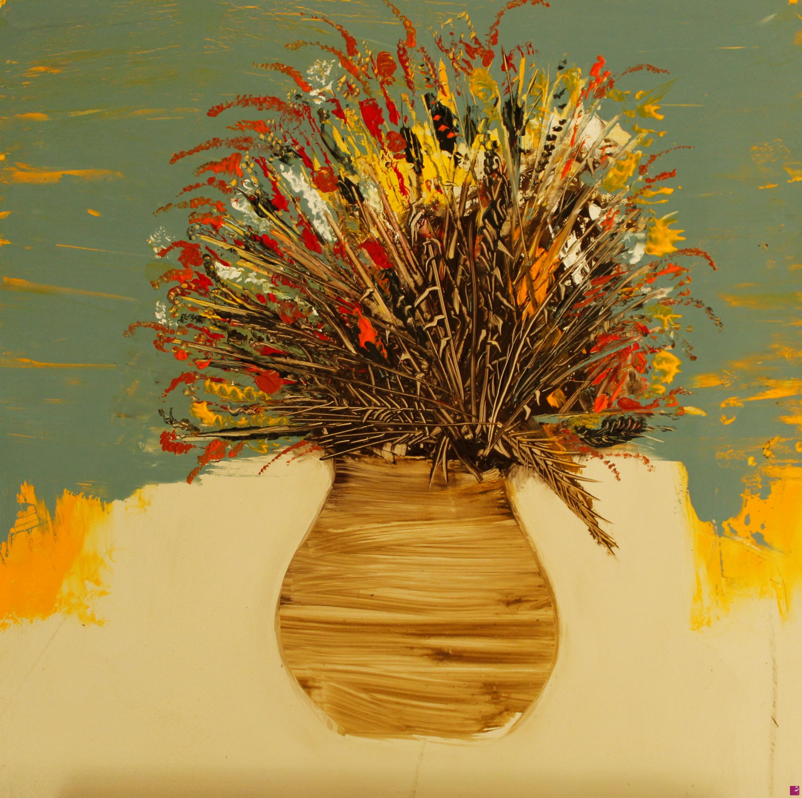 quadri in vendita online - Fiori toscani