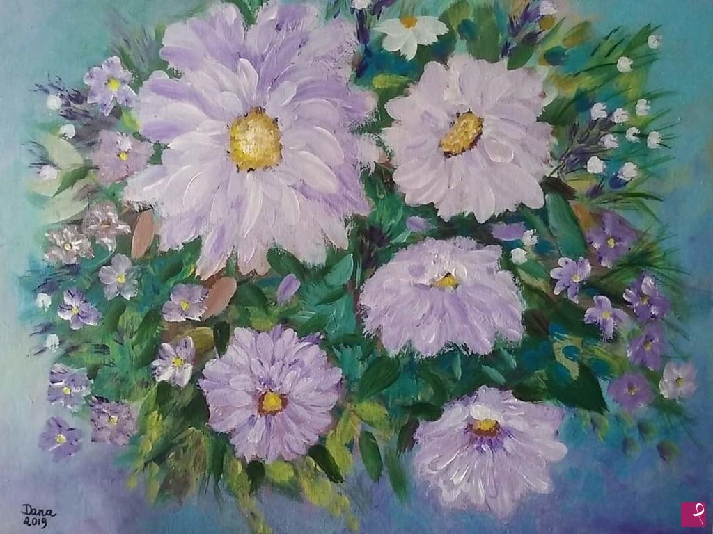 quadri in vendita online - Fiori x Rita 