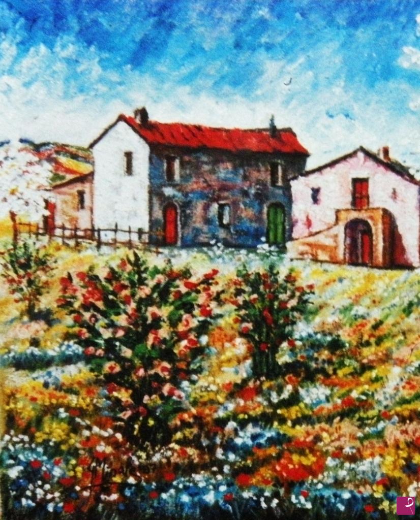 quadri in vendita online - FIORITURA DELLE ROSE 
