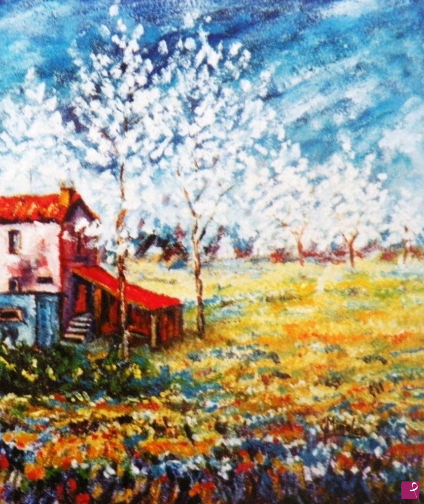 quadri in vendita online - FIORITURA IN ABRUZZO