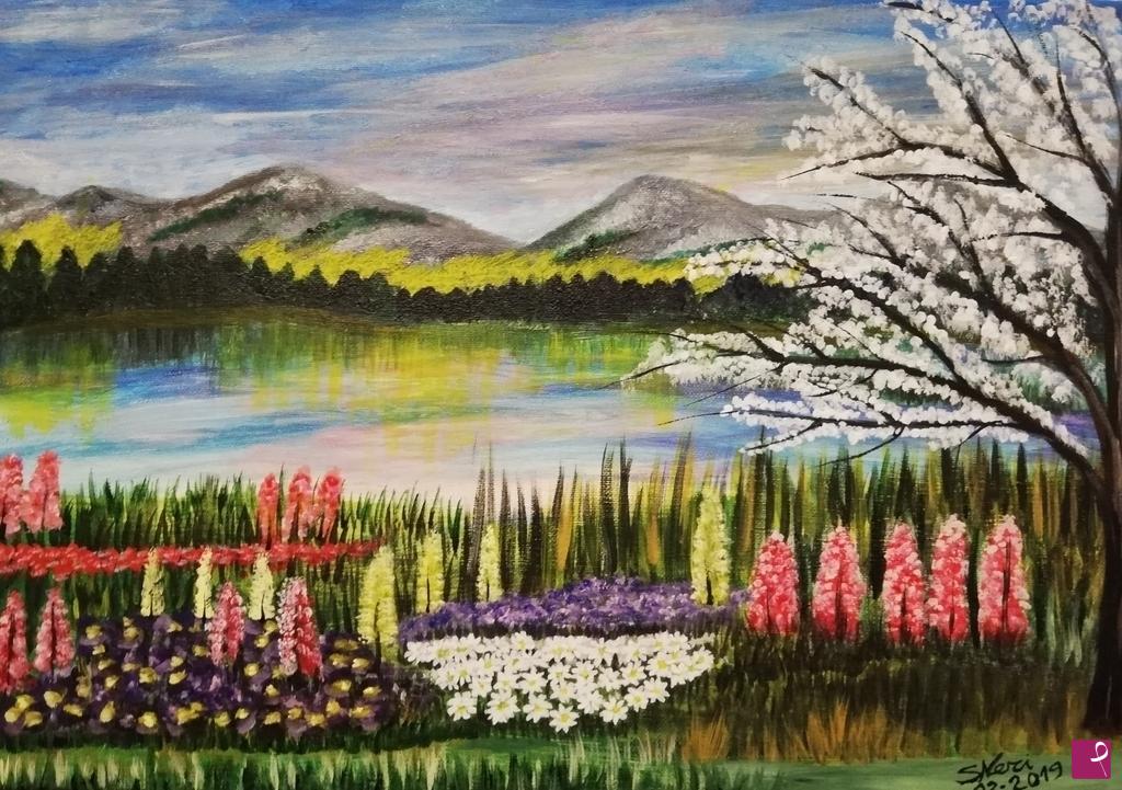 quadri in vendita online - Fioriture in Primavera 