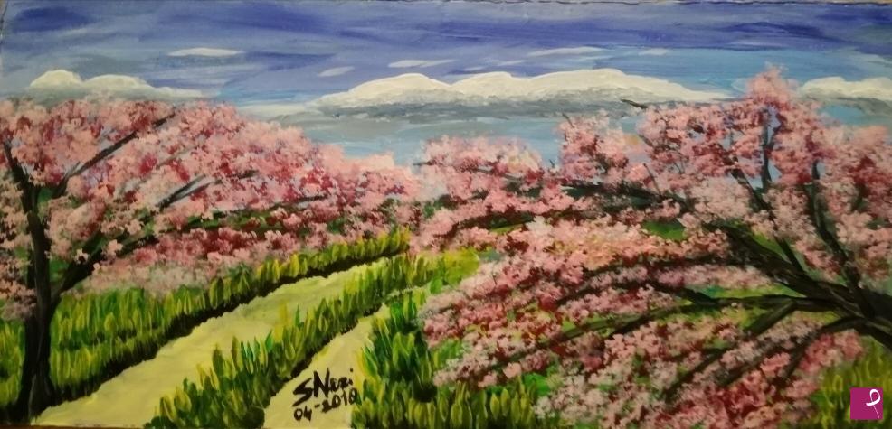 quadri in vendita online - FIORITURE PRIMAVERILI