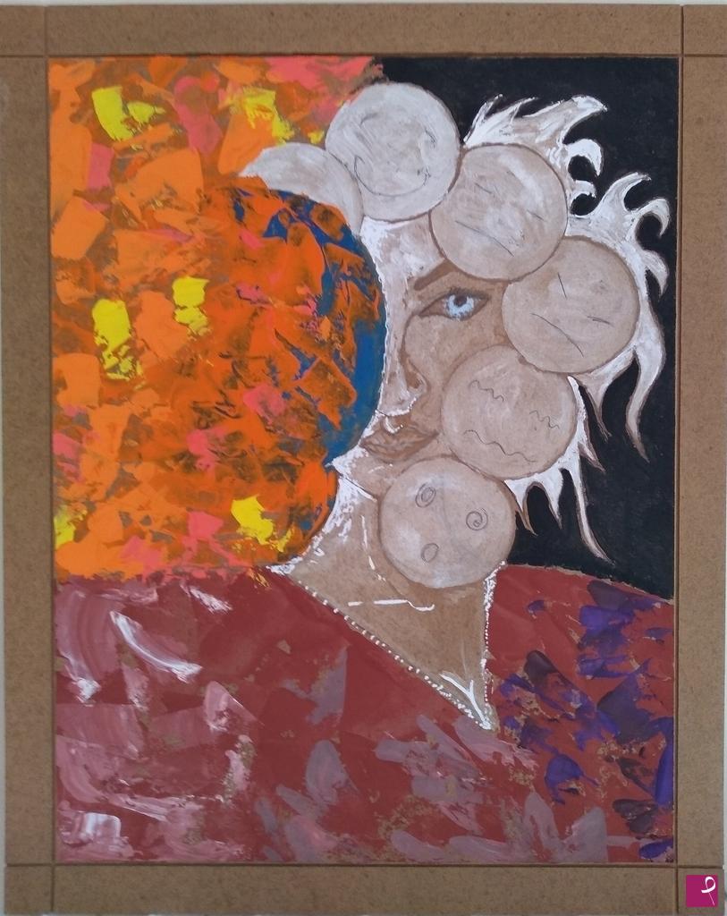 quadri in vendita online - Fire and Darkness / Luce e Oscurità