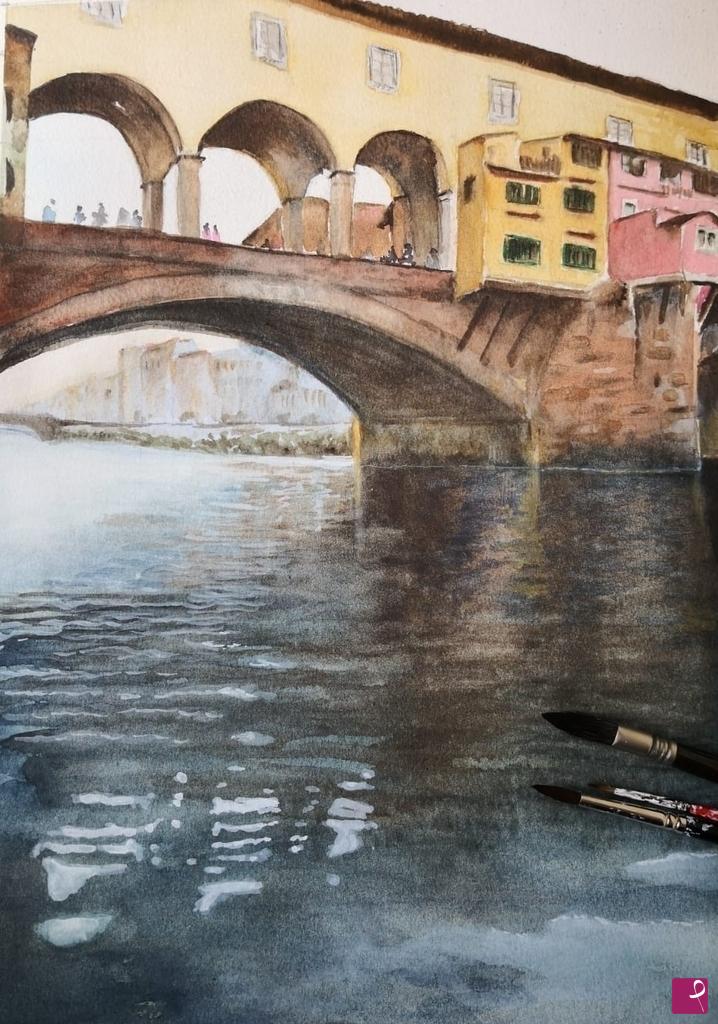 quadri in vendita online - Firenze PONTE VECCHIO