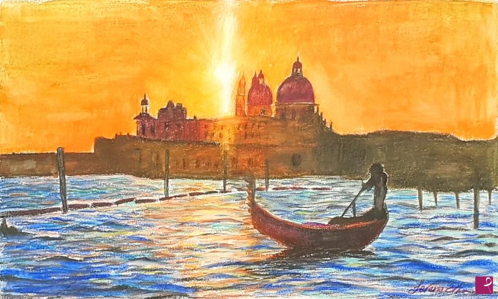 quadri in vendita online - First time in Venice