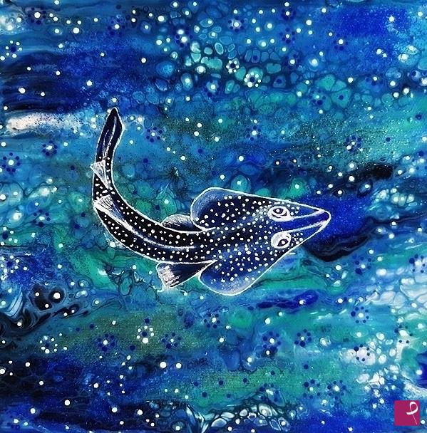 quadri in vendita online - FISH GUITAR 