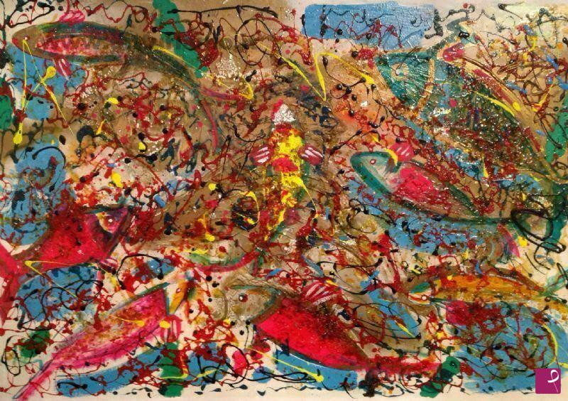 quadri in vendita online - FISH IN ART