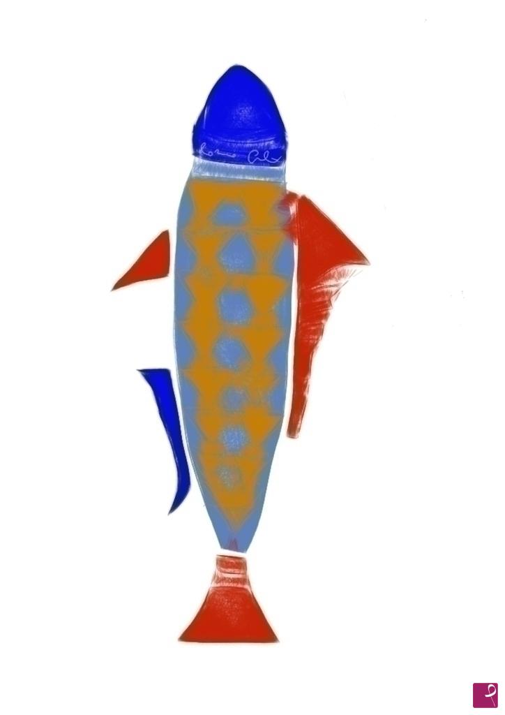 quadri in vendita online - Fish Mosa