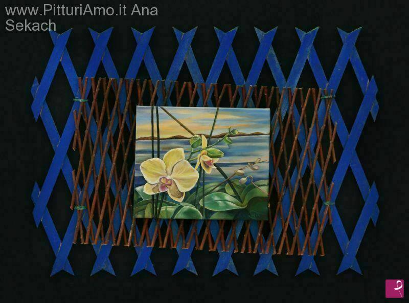 quadri in vendita online - Fiume dell'orchidea ( anno 2007)