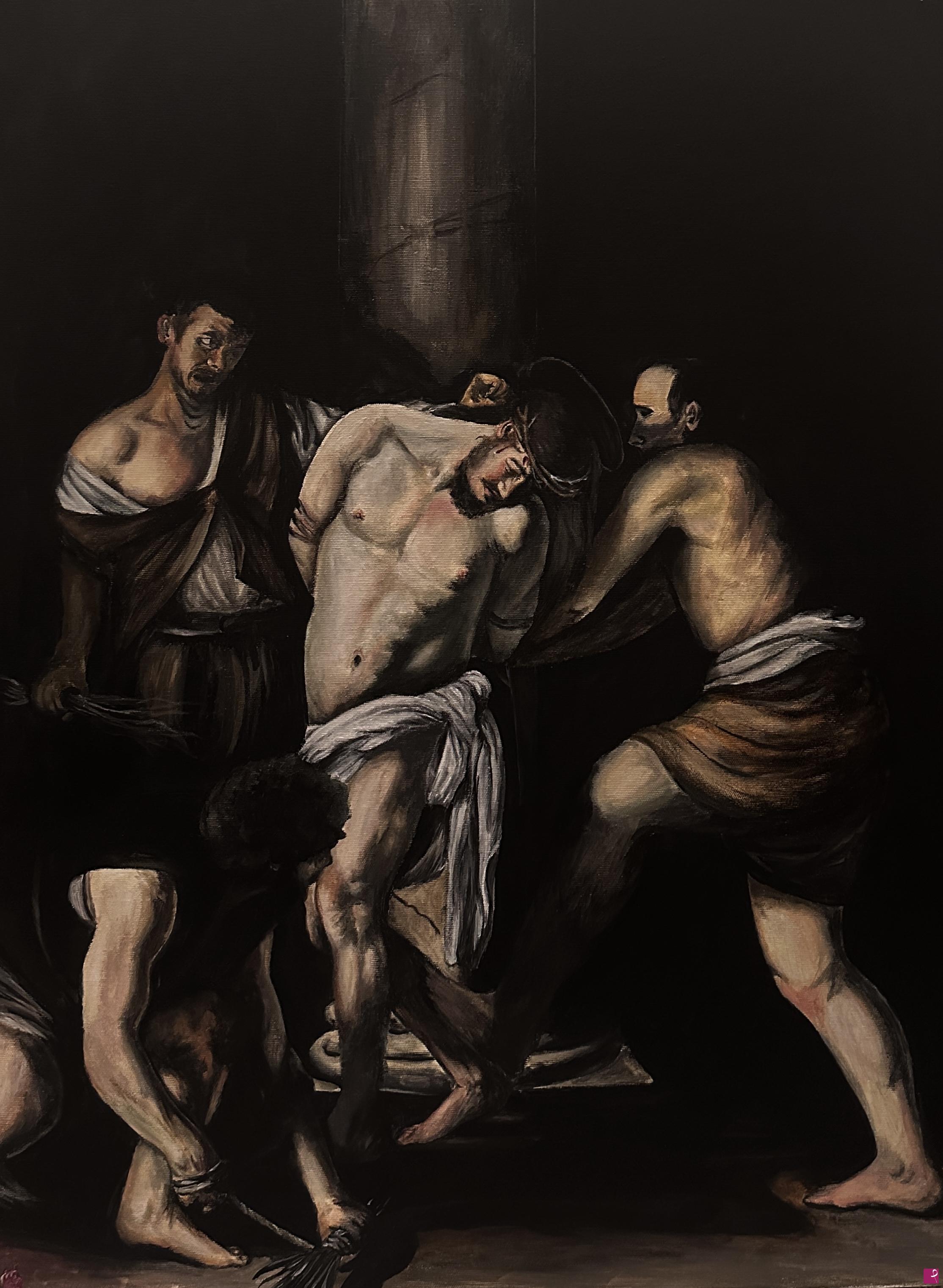 quadri in vendita online - Flagellazione di Cristo (riproduzione)