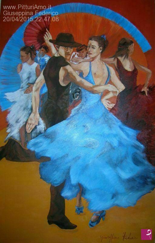 quadri in vendita online - Flamenco