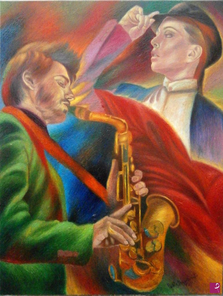 quadri in vendita online - FLAMENCO JAZZ
