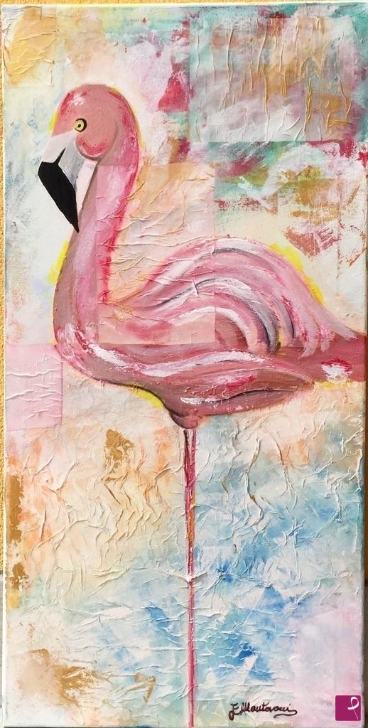 quadri in vendita online - Flamingo 