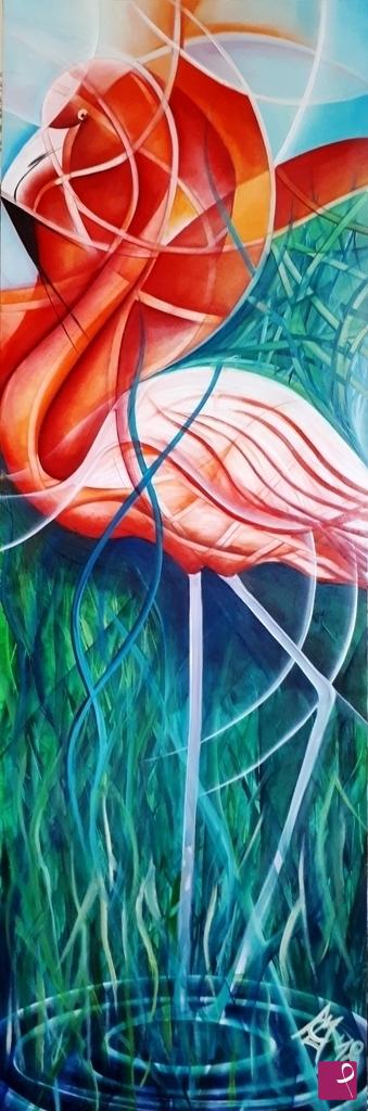 quadri in vendita online - FLAMINGO