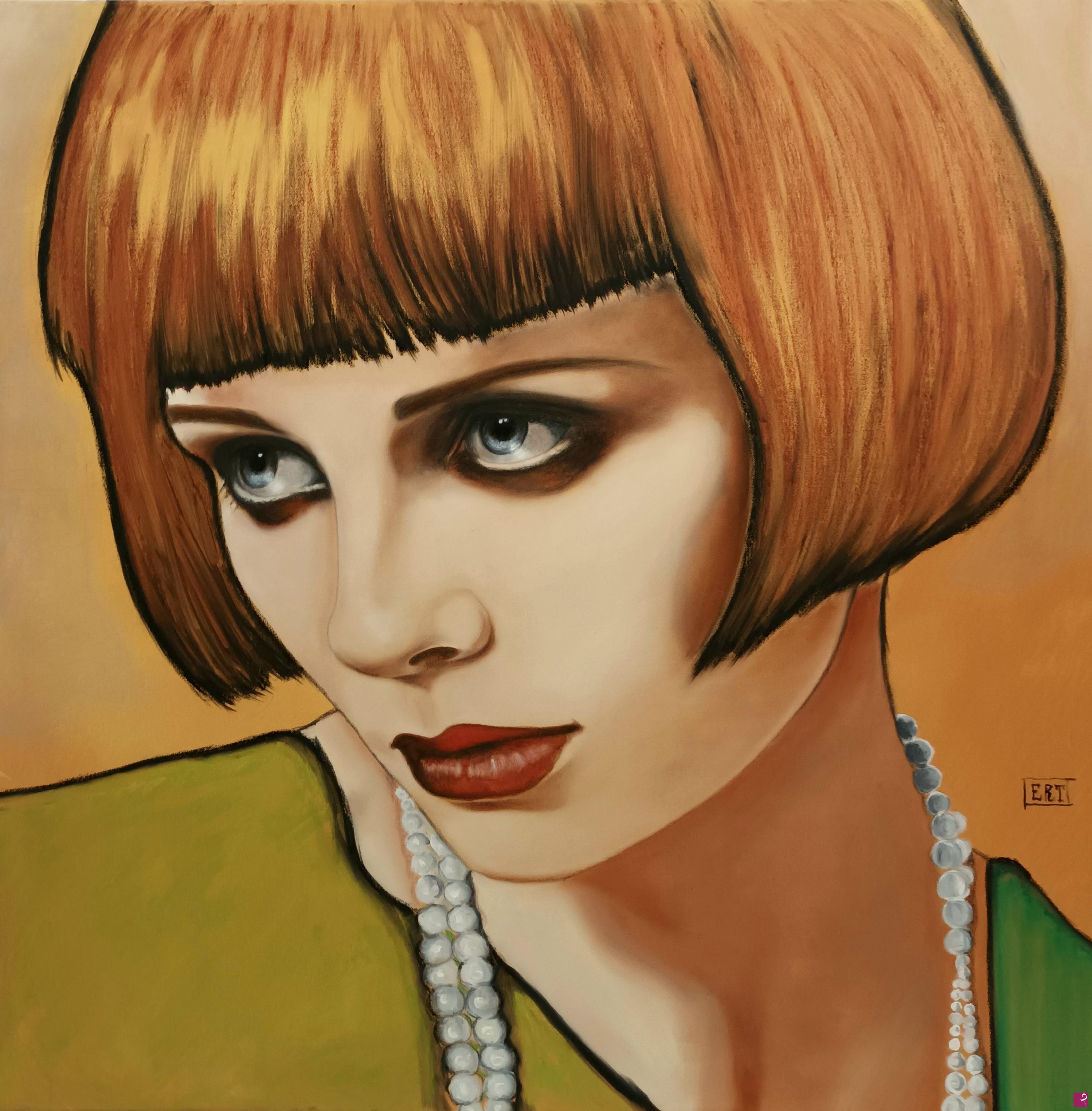 quadri in vendita online - Flapper girl 