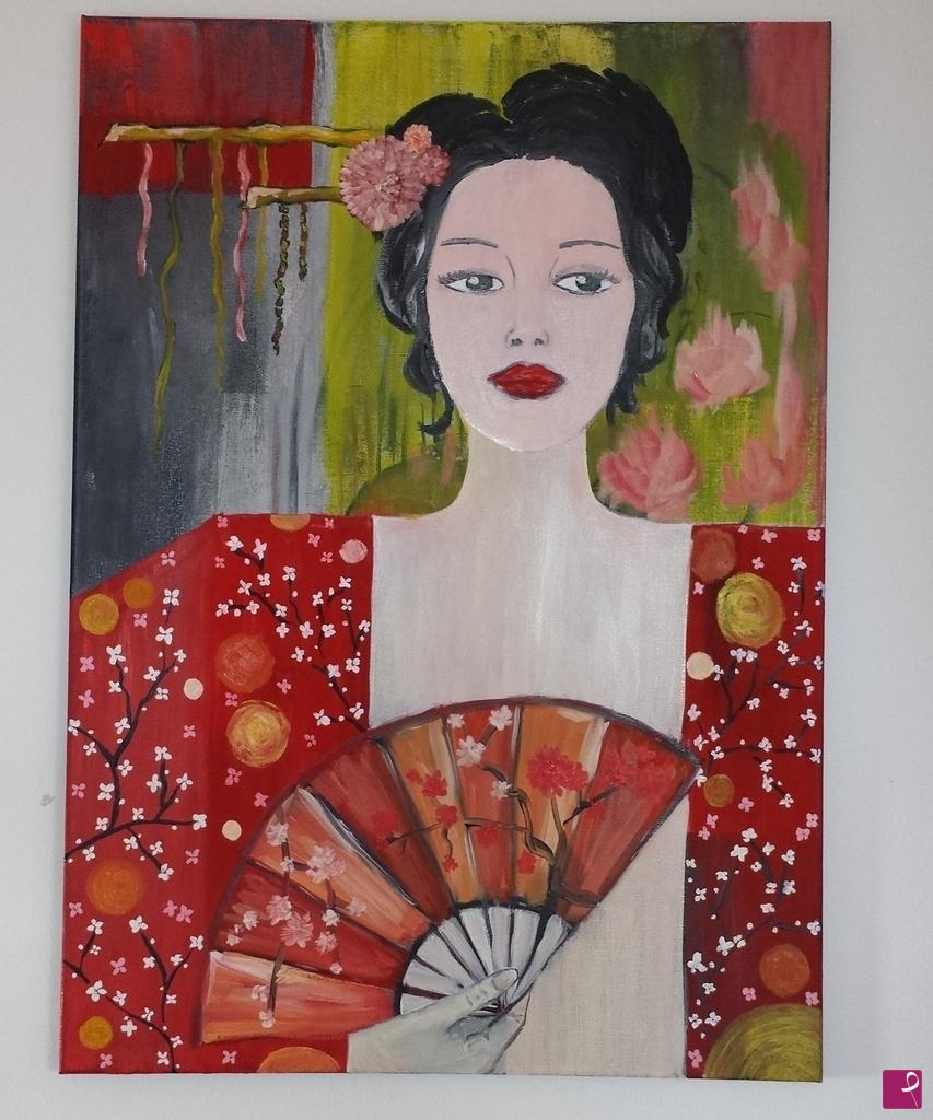 quadri in vendita online - Fleur de Lotus   ( Fiore di Loto )