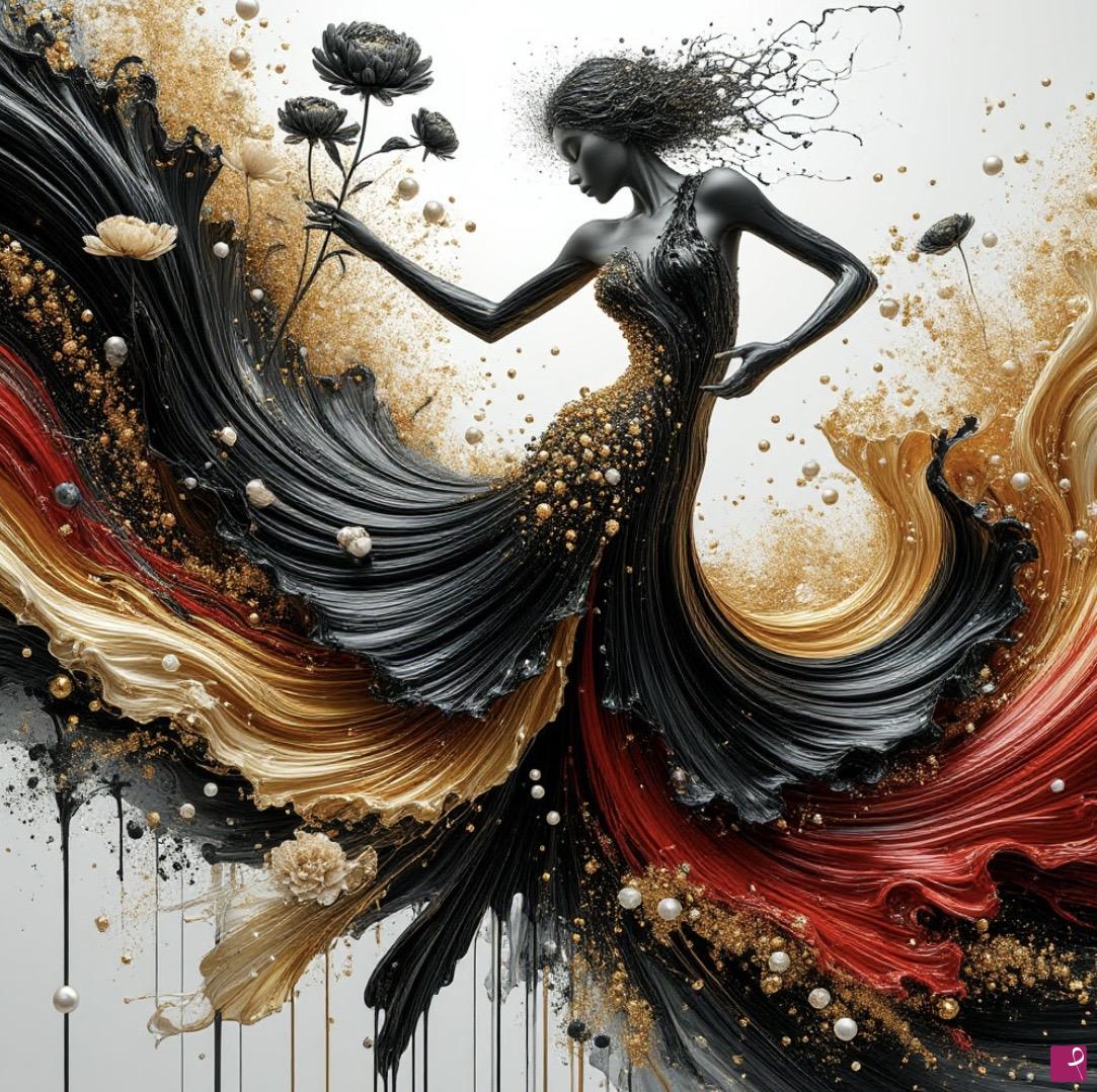 quadri in vendita online - Flight in dance