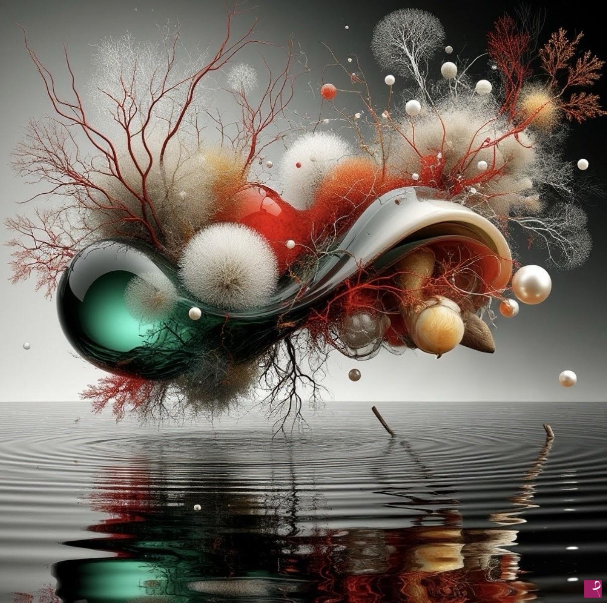 quadri in vendita online - Floating Islands
