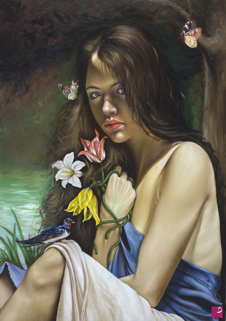 quadri in vendita online - Flora