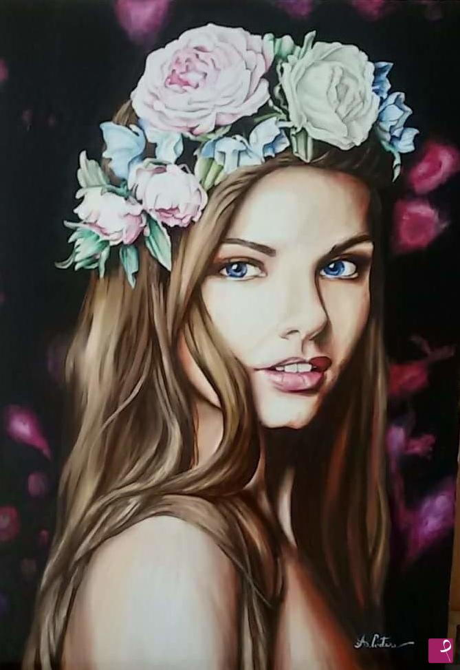 quadri in vendita online - "Flora" #2