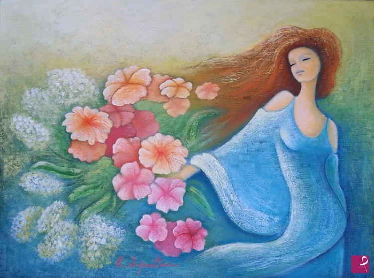 quadri in vendita online - Flora