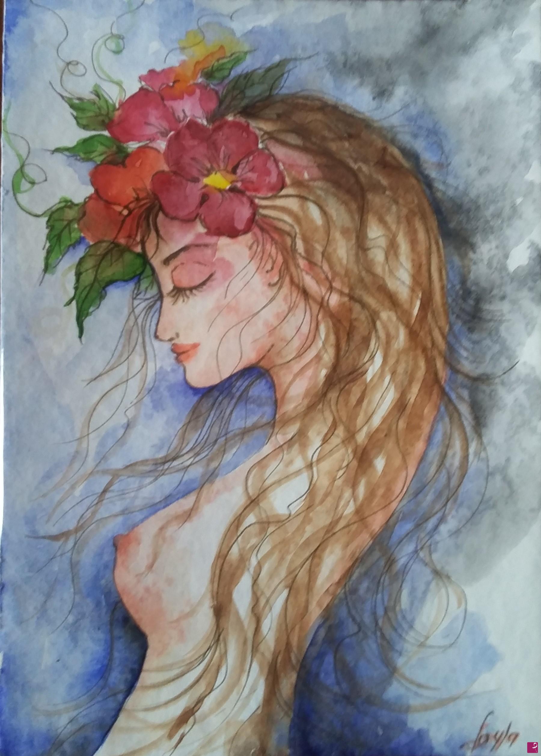 quadri in vendita online - Flora