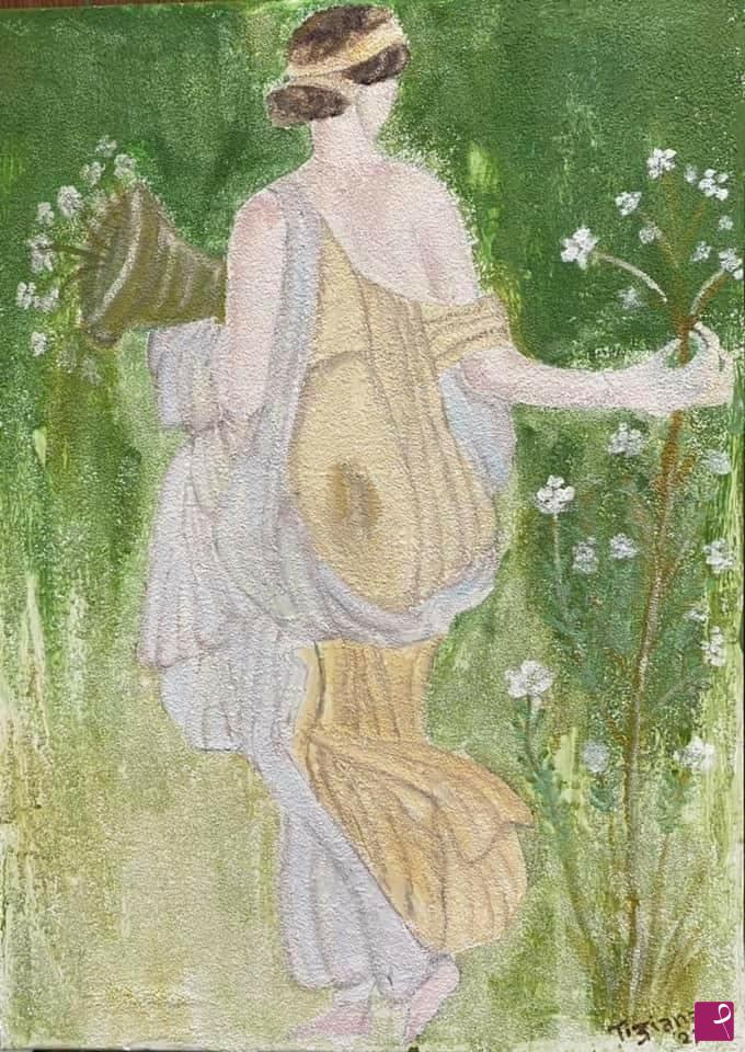 quadri in vendita online - FLORA, ovvero Risveglio di Primavera