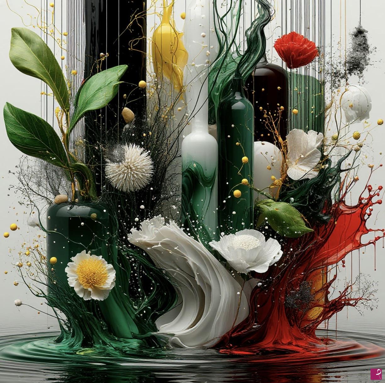 quadri in vendita online - Floral arrangement