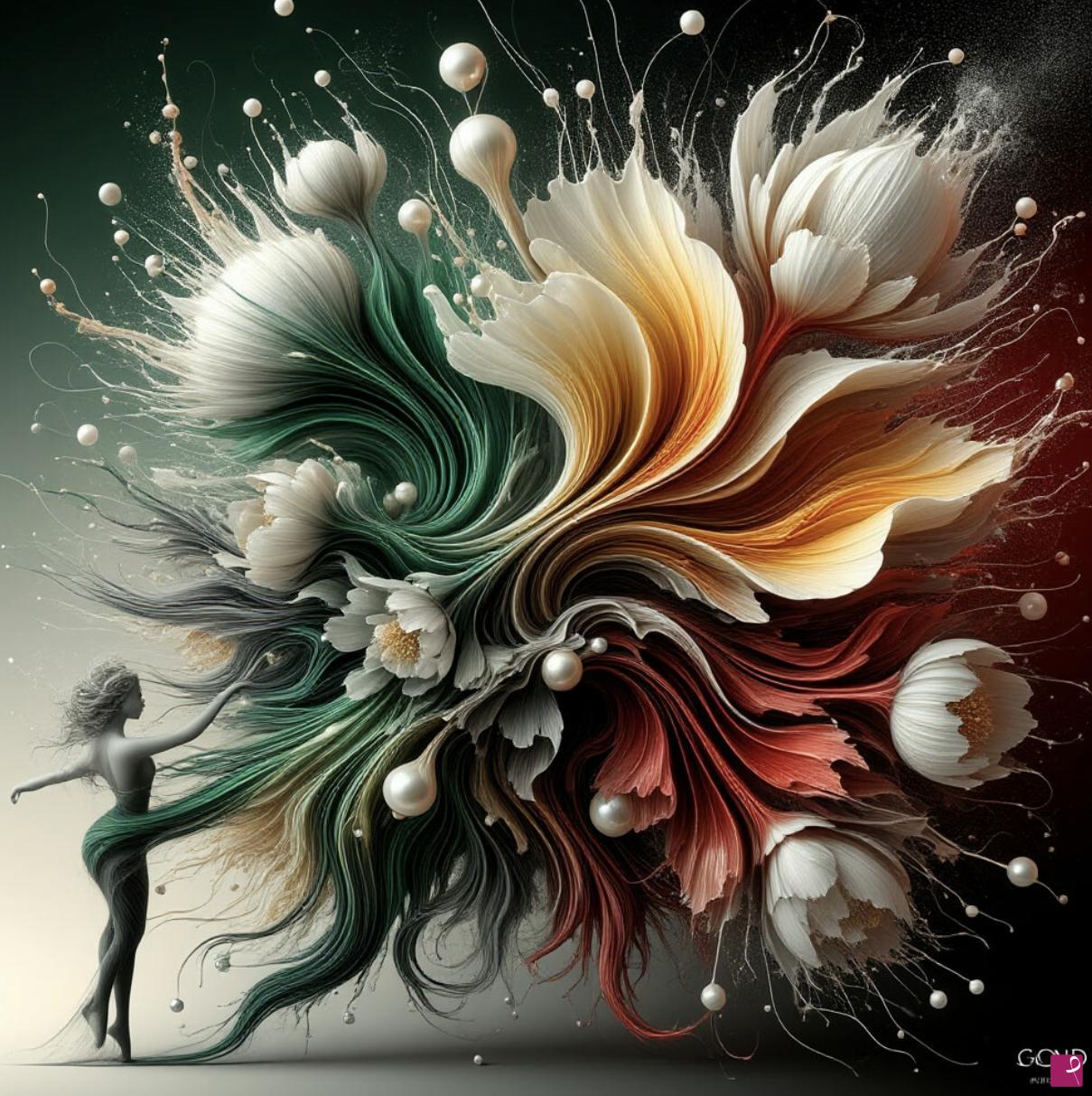 quadri in vendita online - Floral Explosion