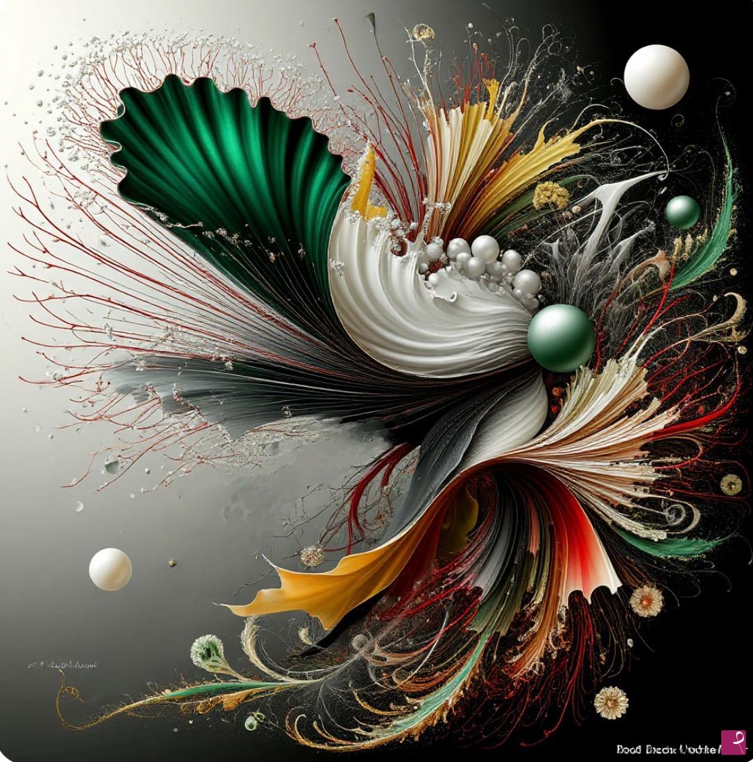 quadri in vendita online - Floral Interweaving