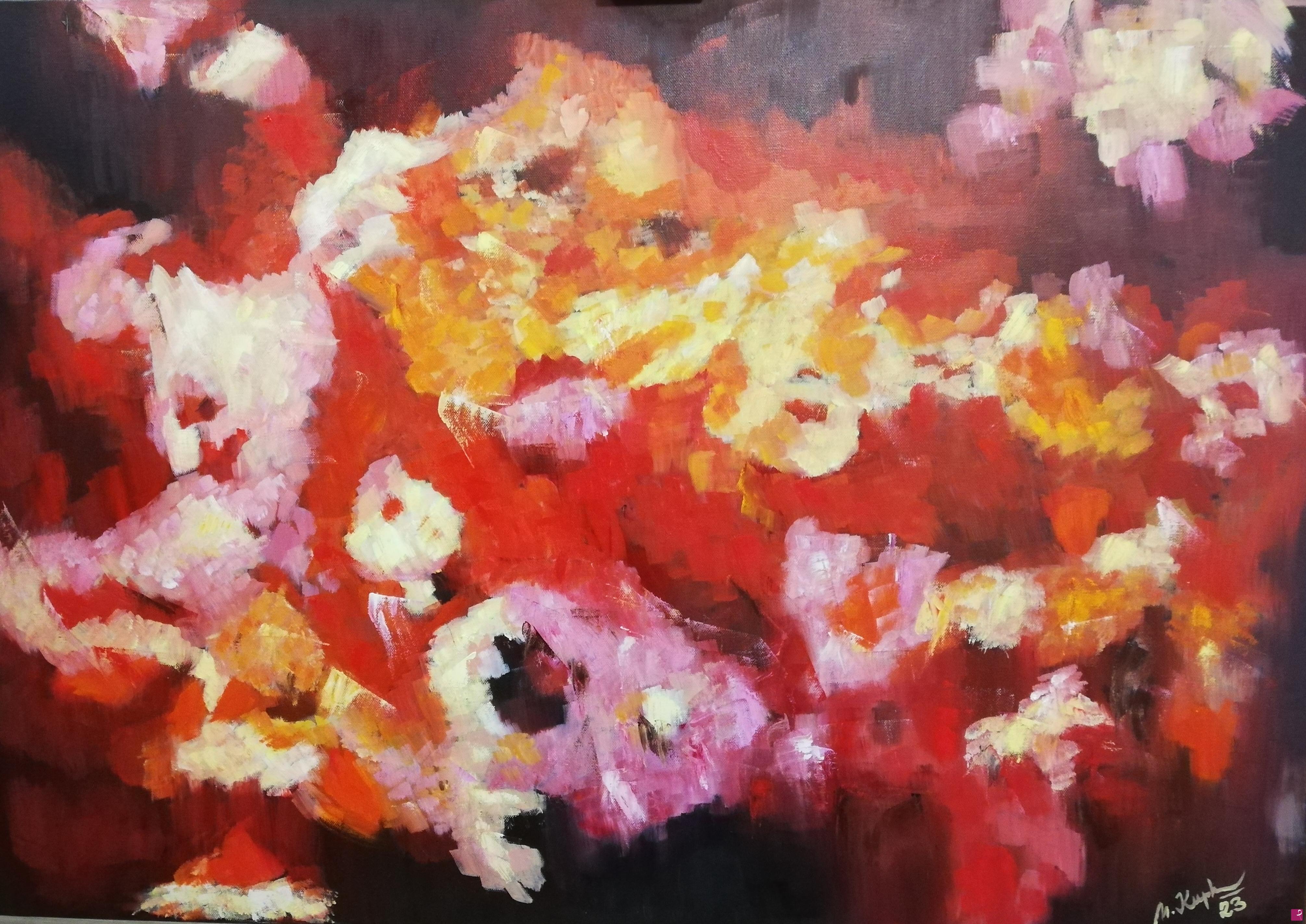 quadri in vendita online - Floral intoxication