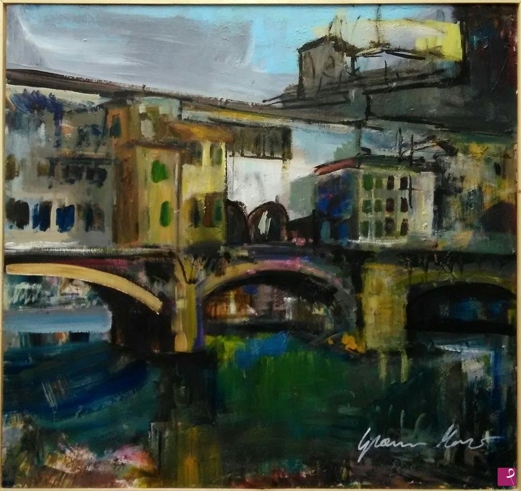 quadri in vendita online - Florence bridge