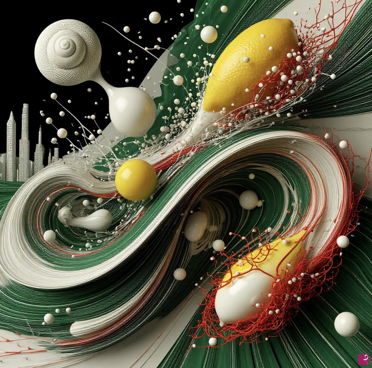 quadri in vendita online - Flow in the vessels