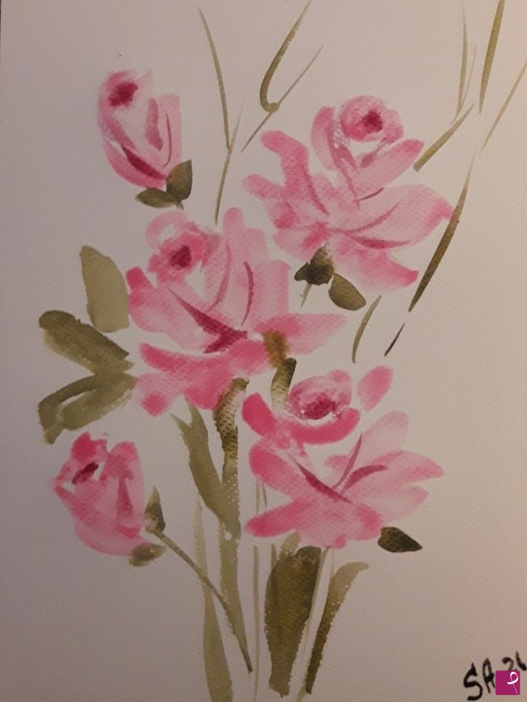 quadri in vendita online - Flower