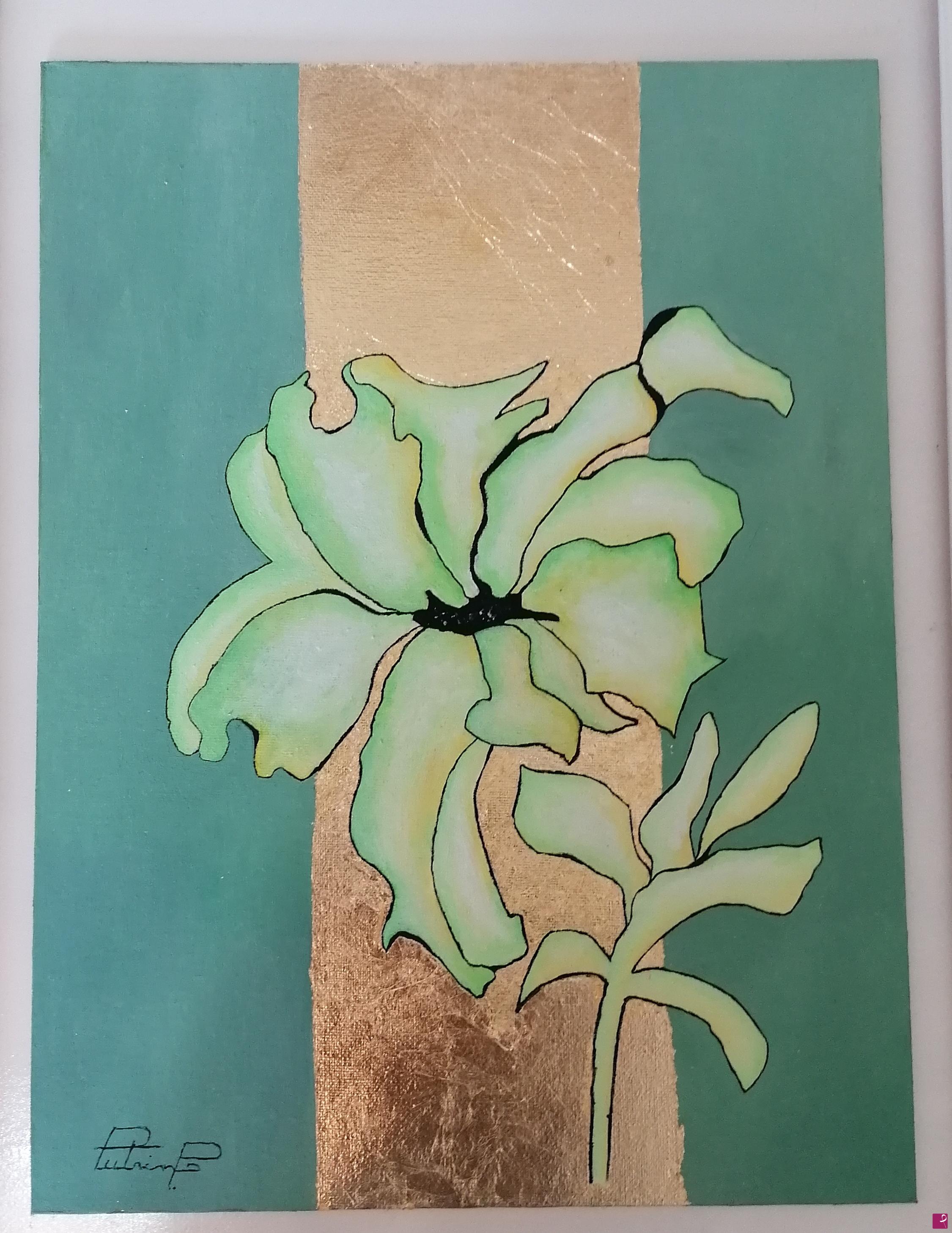 quadri in vendita online - Flower