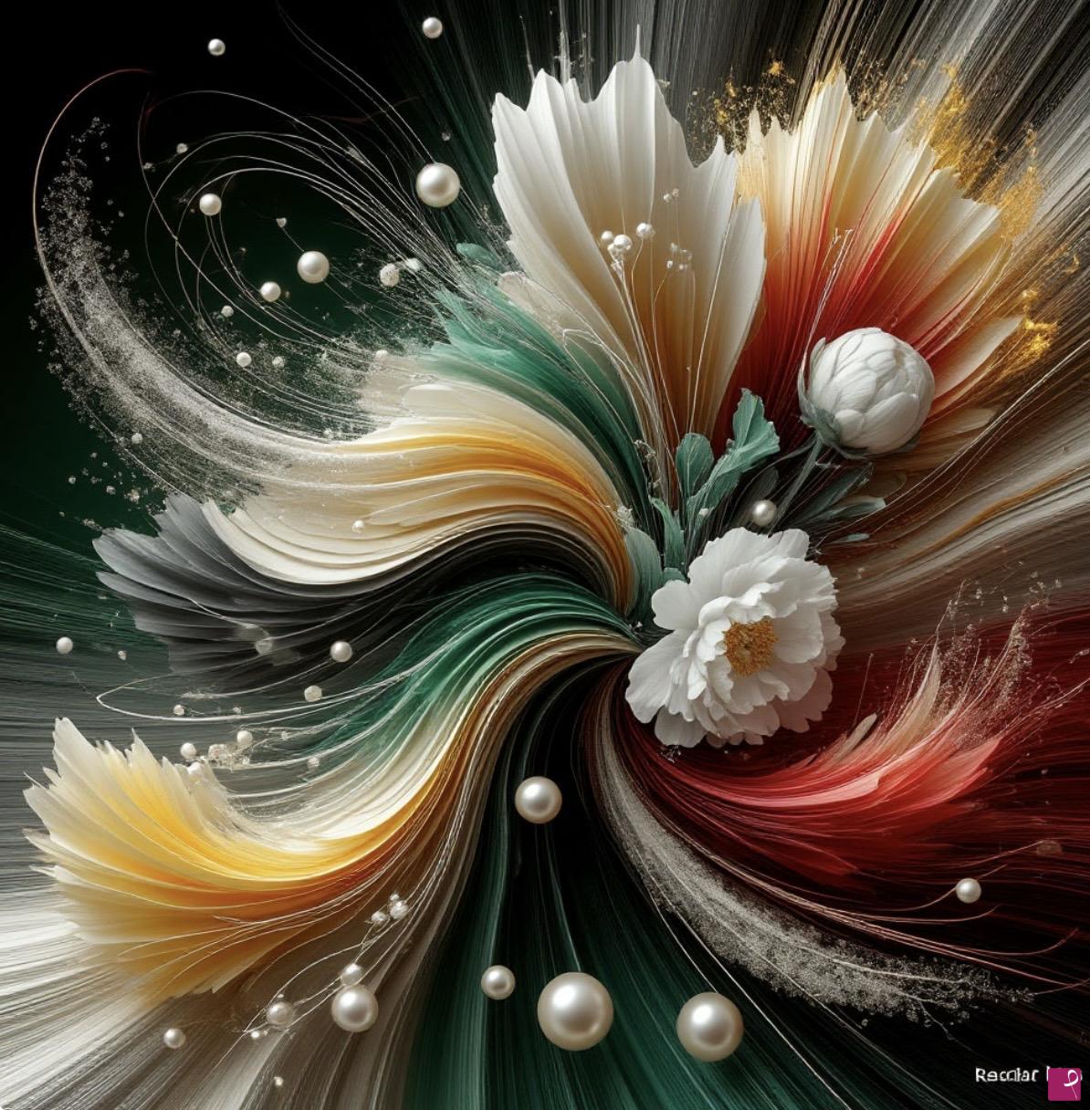 quadri in vendita online - Flower explosion