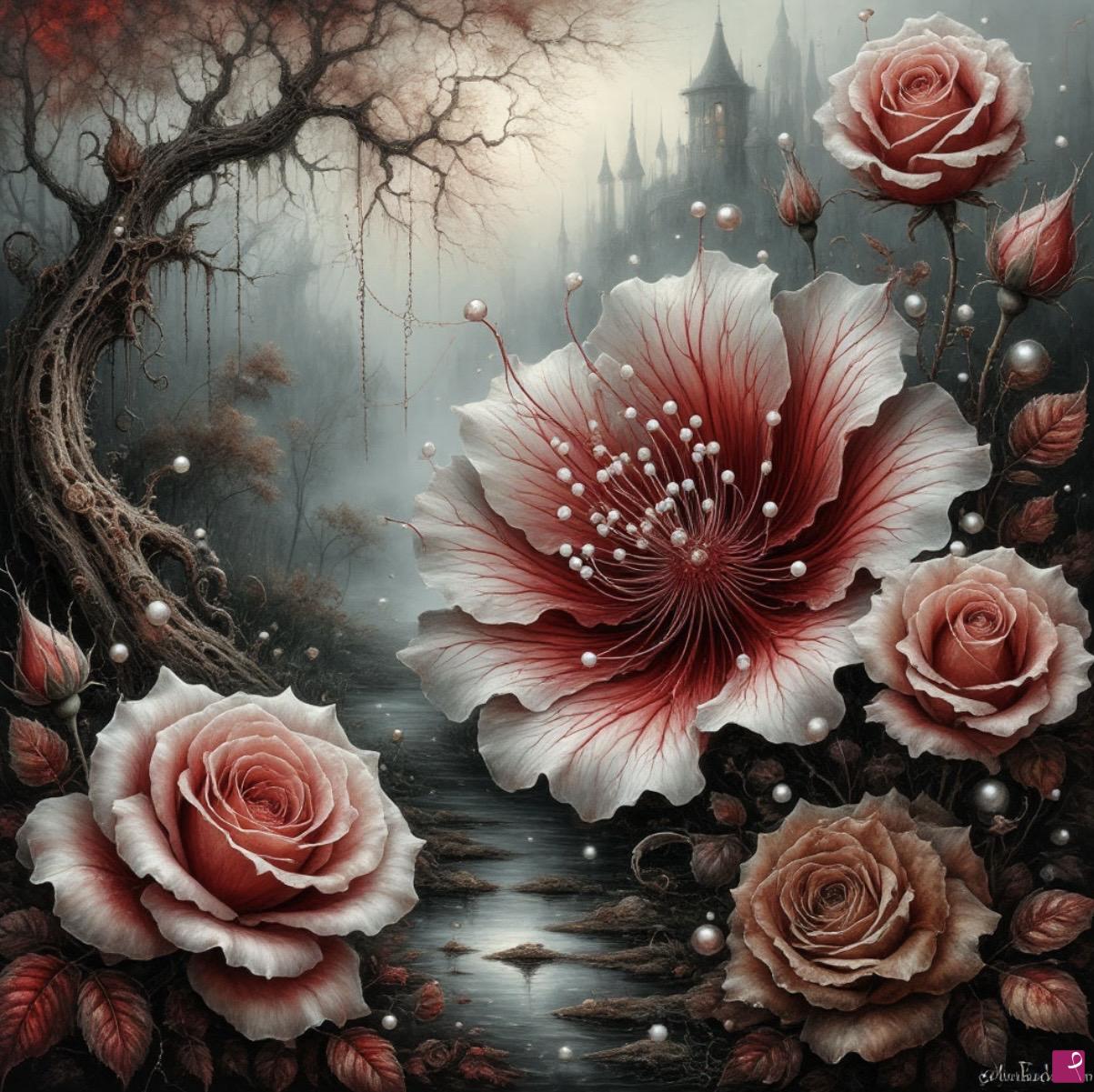 quadri in vendita online - Flower meadow