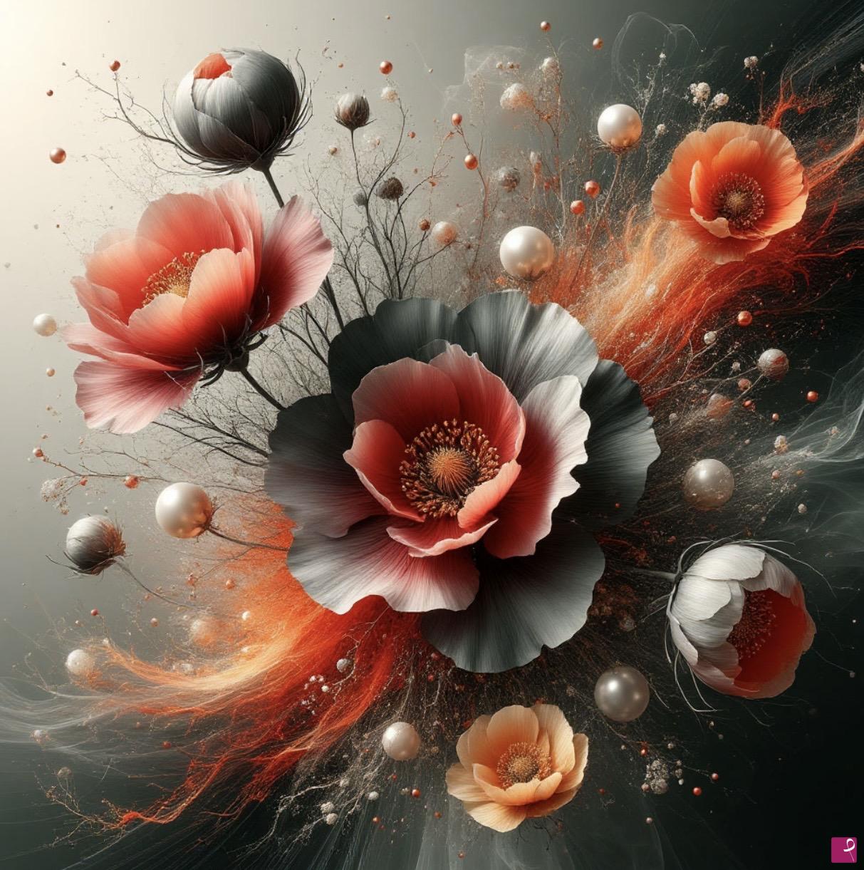 quadri in vendita online - Flower nest