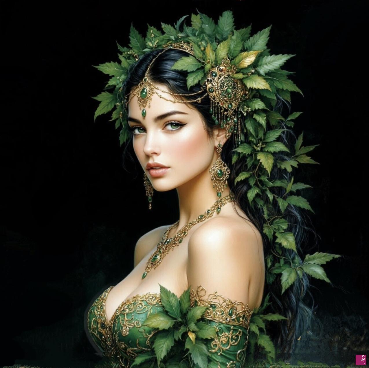 quadri in vendita online - Flower princess
