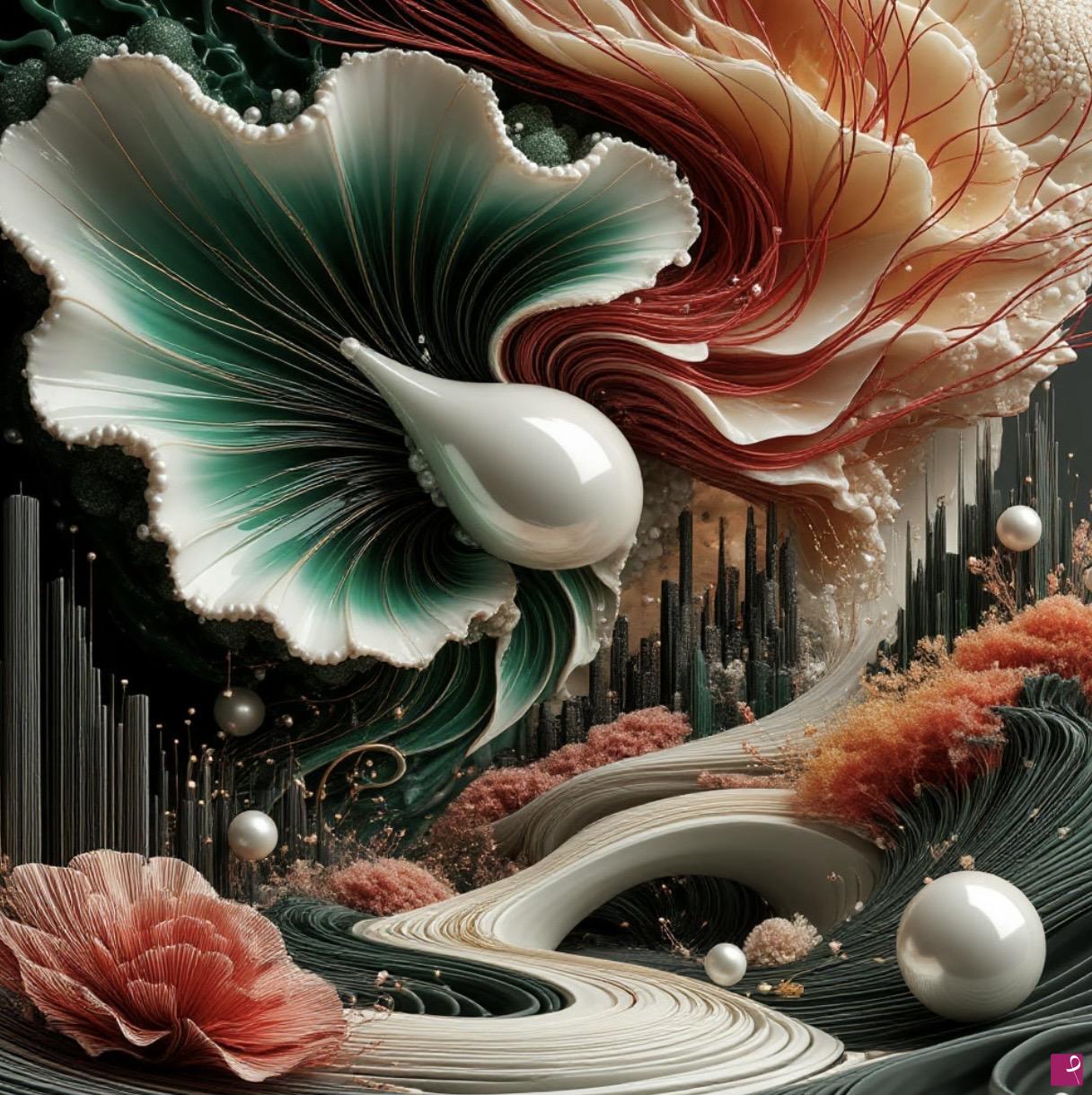 quadri in vendita online - Flower seed