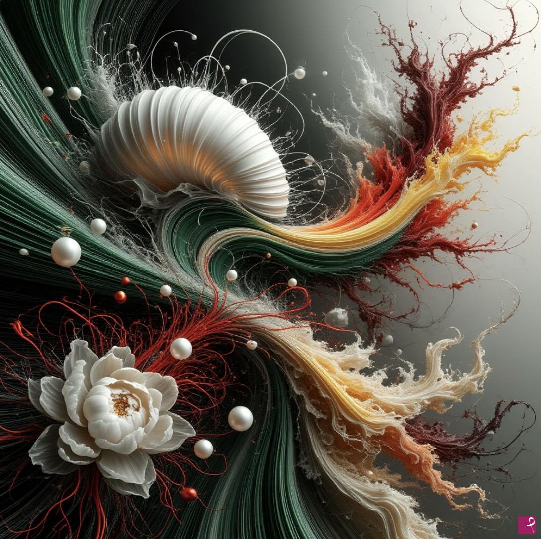 quadri in vendita online - Flower Snail