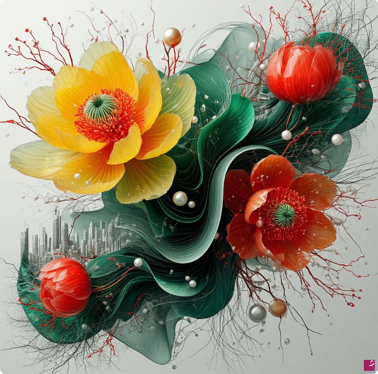 quadri in vendita online - Flowering branch