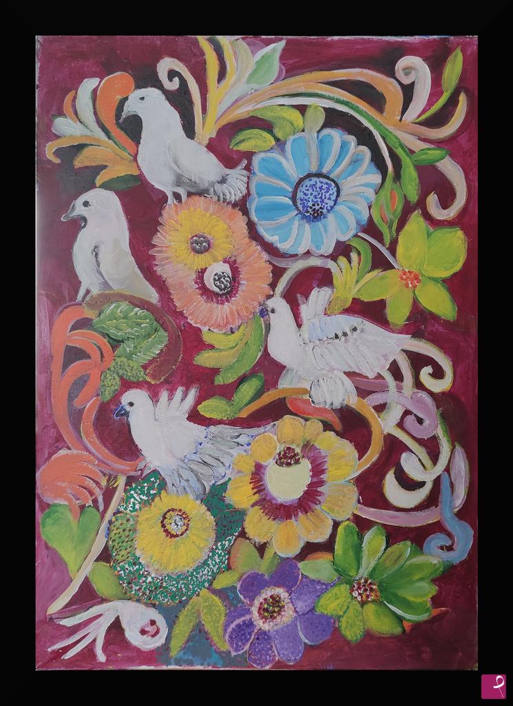 quadri in vendita online - flowers