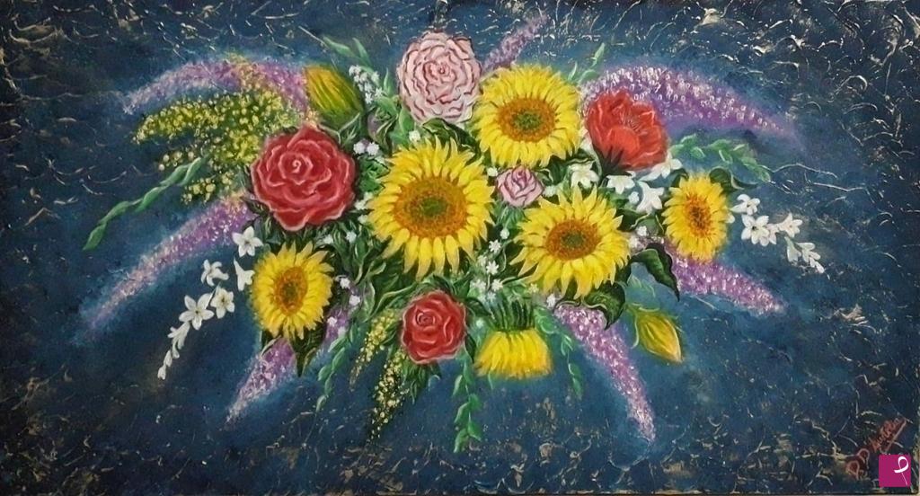quadri in vendita online - Flowers