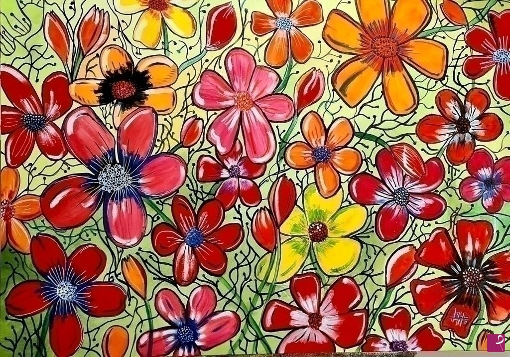 quadri in vendita online - FLOWERS