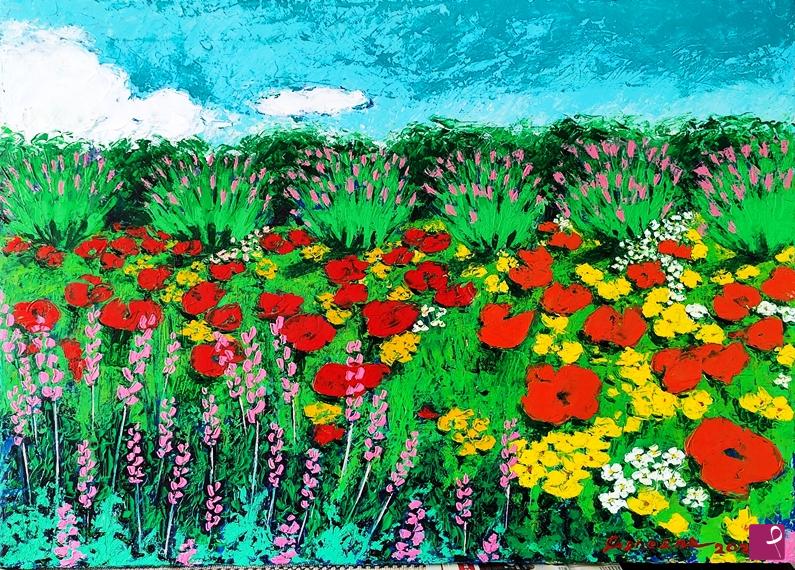 quadri in vendita online - Flowers