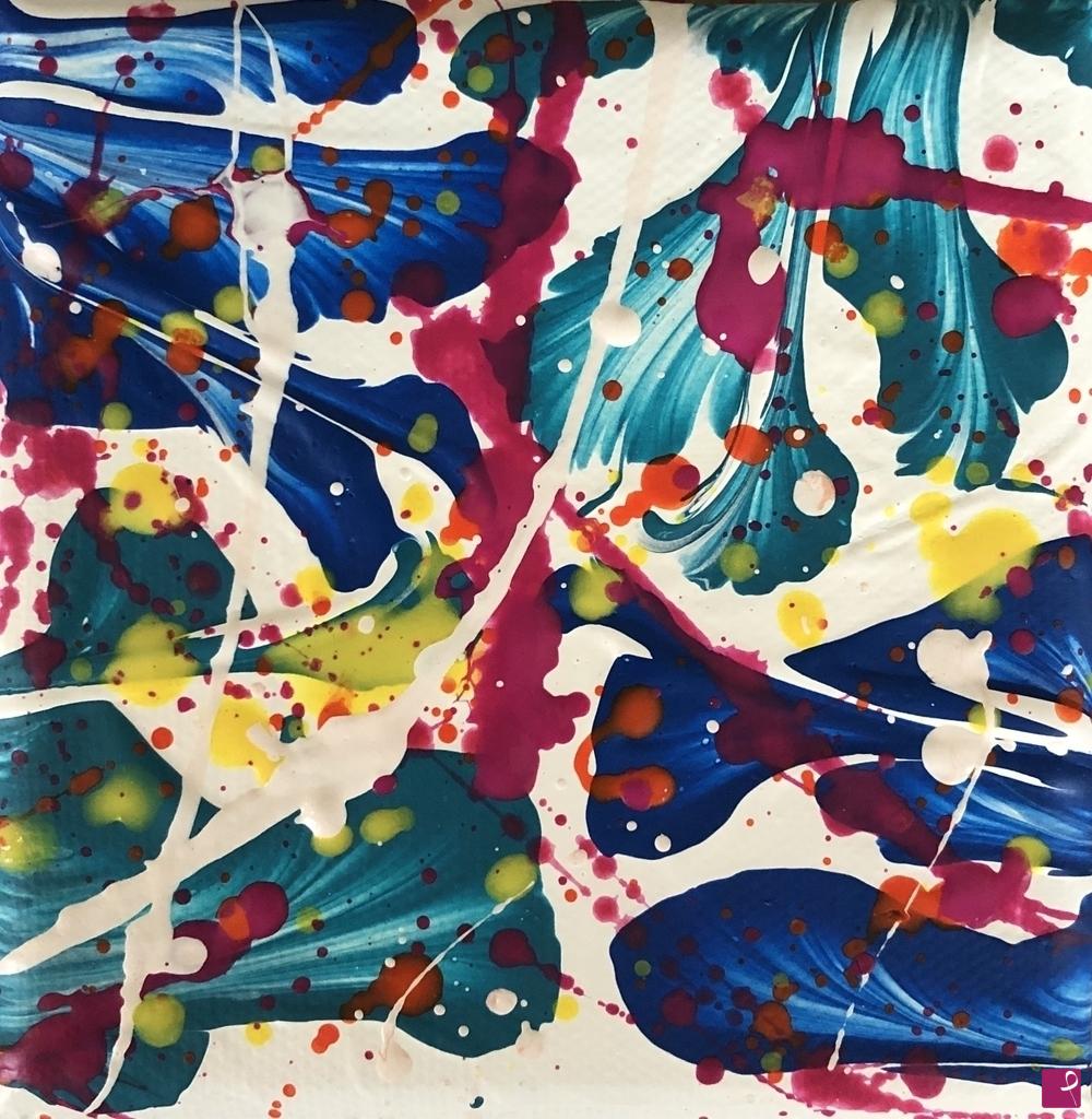 quadri in vendita online - Flowers And Spots